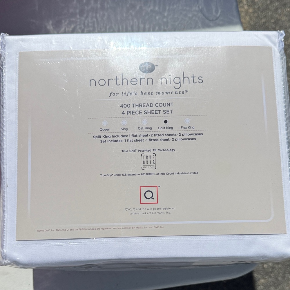 400 Thread Count White Sheet Set